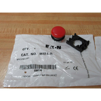 Eaton M22-L-R Cutler Hammer Indicator Light M22LR
