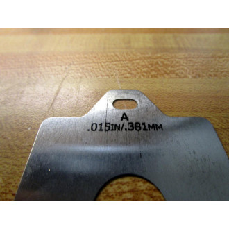 Maudlin Products MSA015 Slotted Shim (Pack of 20)