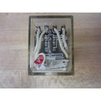 Omron MY4N-AC100110 Relay MY4N-100110V AC Coil VAC - New No Box