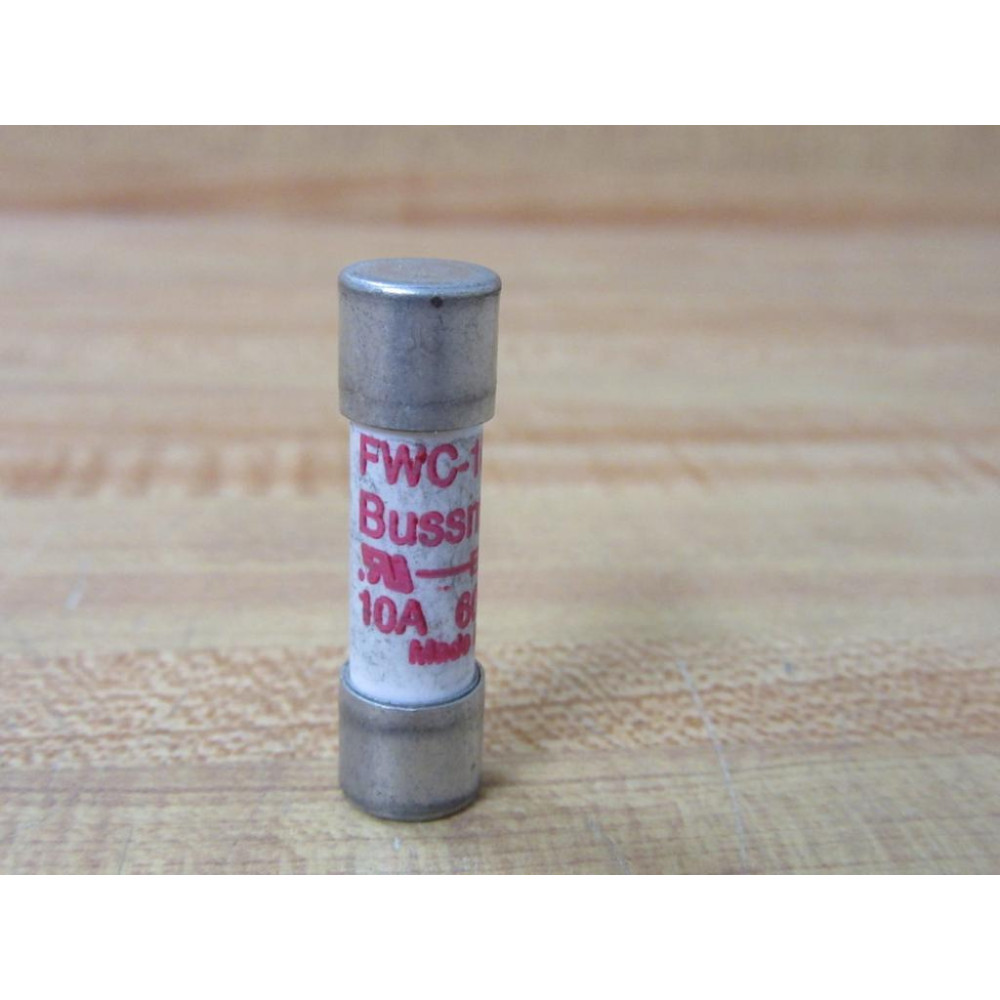 Bussmann FWC-10A10F Buss Fuse FWC10A10F (Pack of 10) - Used