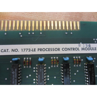 Allen Bradley 1772-LE Processor Control Bd 1772LE Maxi Firmware - Used