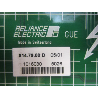 Reliance 814.79.00 Drive Board 8147900 814.79.00 D - Used