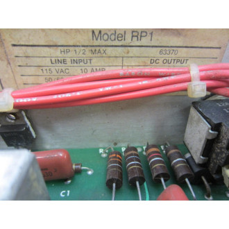 Boston Gear 1046946-01 RP1 DC Motor Speed Control Card Rev.C - Used