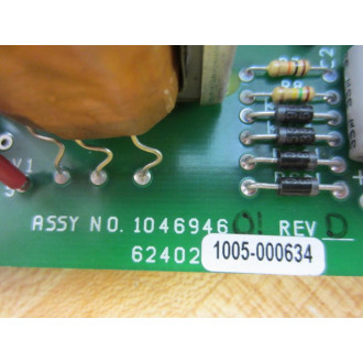 Boston Gear 1046946-01 RP1 DC Motor Speed Control Card Rev.D 1005-000634 - Used