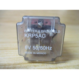 Potter & Brumfield KRP5AG-6V Relay KRP5AG-6 - Used