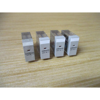 Omron G2R-1-SN(S)24V Relay G2R-1-SN(S)24VDC (Pack of 4) - Used
