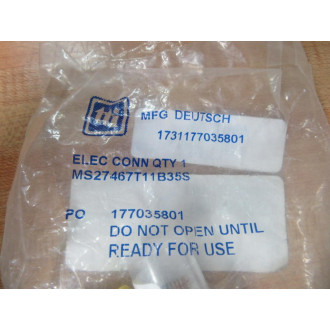 Deutsch 1731177035801 EL EC Connector MS27467T11B35S