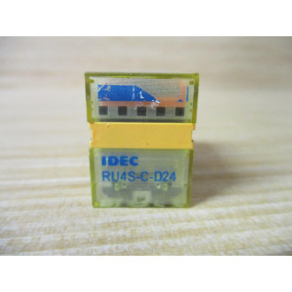 IDEC RU4S-C-D24 Relay RU4SCD24 (Pack of 4) - Used
