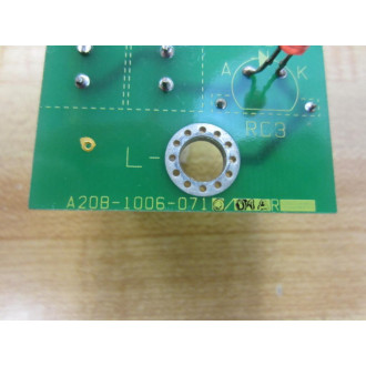 Fanuc A20B-1006-0710 PCB-Alpha Spindle A20B-1006-071001A - Used