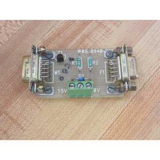 W&S 8940-7707 Circuit Board 89407707 - Used