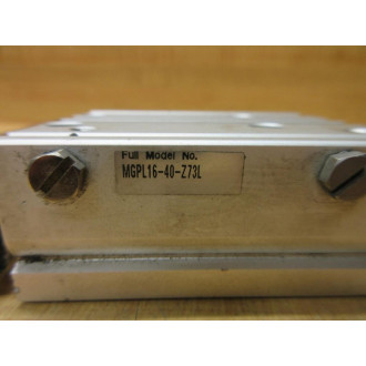 SMC MGPL16-40-Z73L Compact Guide Cylinder MGPL16-40 - Used