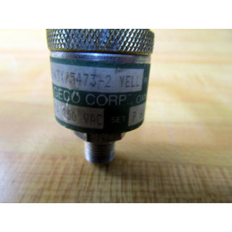 Wasco Geco P110-85W3X5473-2 Pressure Switch P11085W3X54732 - Used