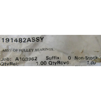 191482 Pulley Assembly - New No Box