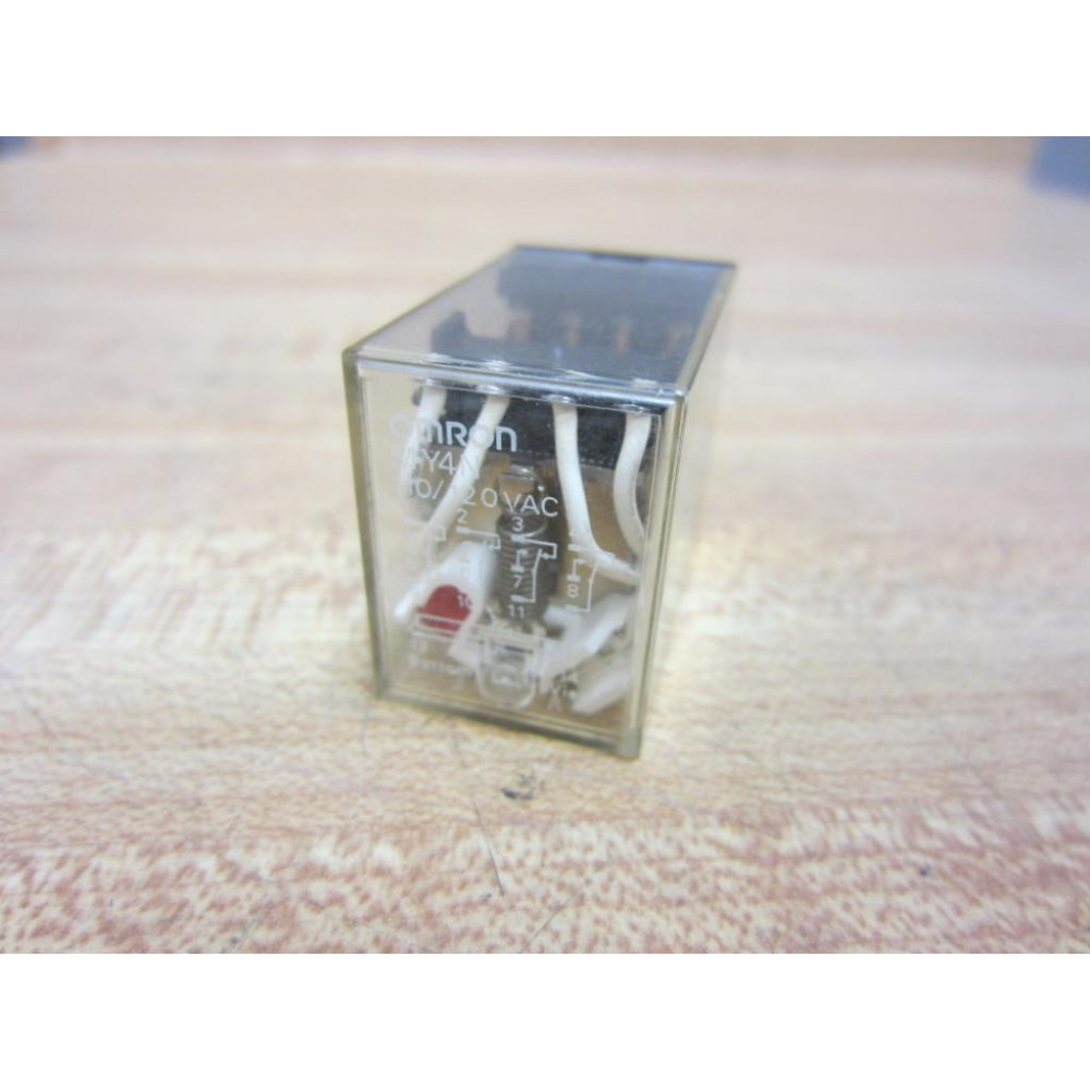 Omron MY4N Relay MY4N-110-120V AC Coil VAC - Used