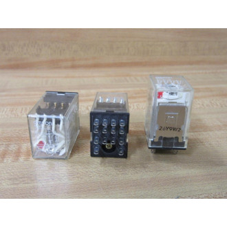 Omron MY4N Relay MY4N-110-120V AC - New No Box