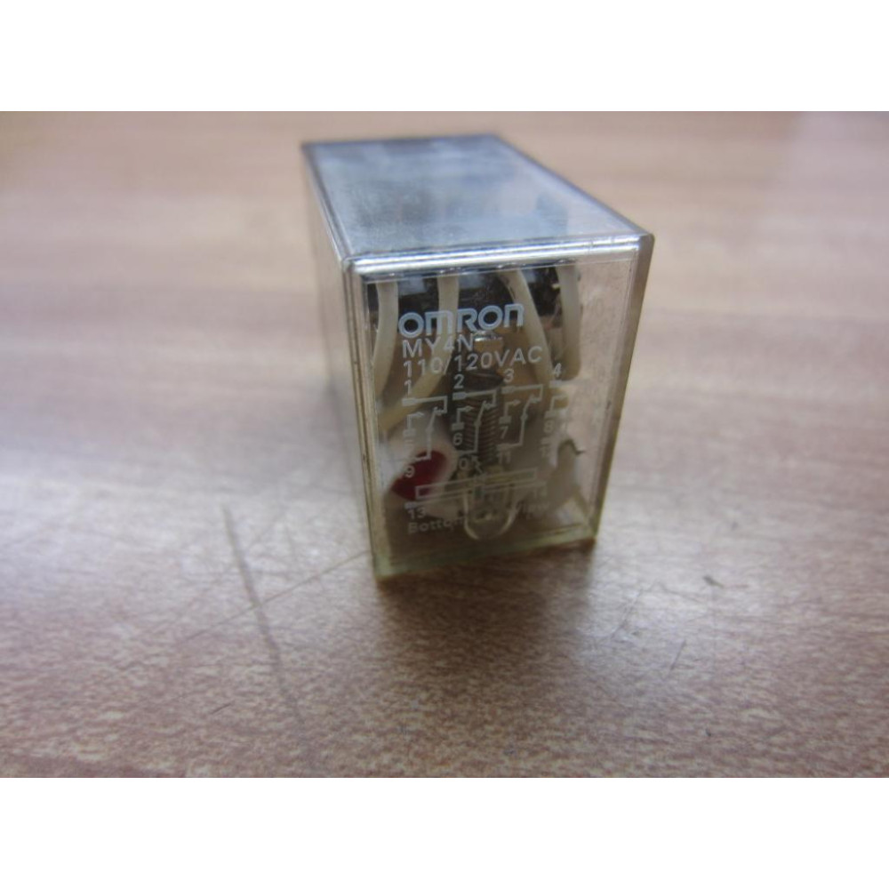 Omron MY4N Relay .MY4N-110120VAC - New No Box