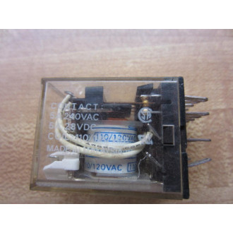 Omron MY4N Relay .MY4N-110-120V AC - New No Box
