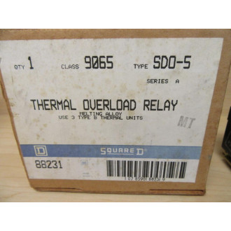 Schneider ElectricSquare D 9065-SD0-5 Overload Relay