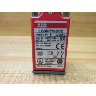 Asea Brown Boveri LS35P15B02 ABB Limit Switch Switch Only