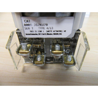 Allen Bradley 800T-J17KU7B Selector Switch - New No Box