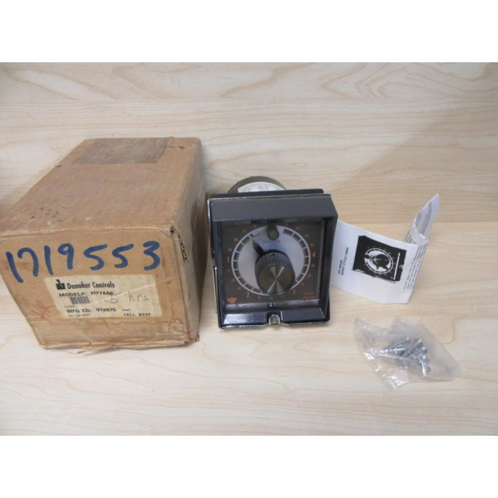 Danaher Controls HP78A6 Cycle Timer