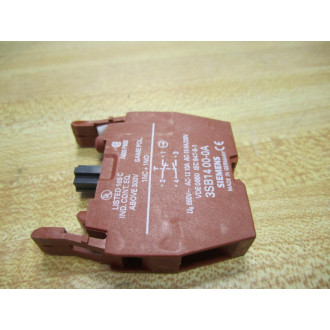 Siemens 3SB1400-0A Contact Block 3SB14000A - Used