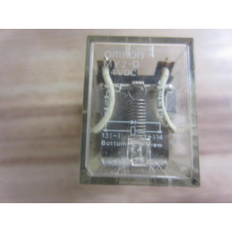 Omron MY2-D-24V DC Relay MY2-D-24VDC - Used
