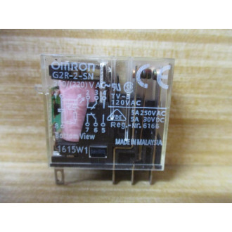 Omron G2R-2-SN-200220V AC Relay G2R-2-SN-200220VAC - Used