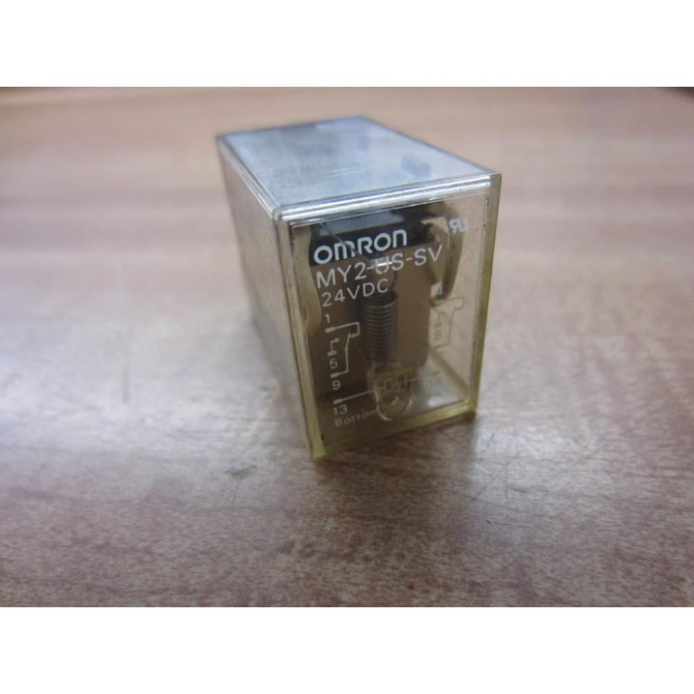 Omron MY2-US-SV-24V DC Relay MY2-US-SV-24VDC - New No Box