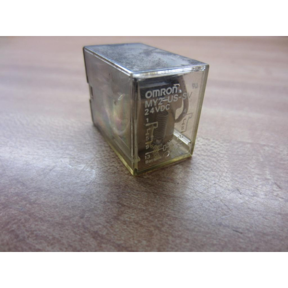 Omron MY2-US-SV-24VDC Relay MY2-US-SV-24V DC - Used