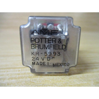Potter & Brumfield KR-5993-DC24 Relay KR-5993-24VDC - Used