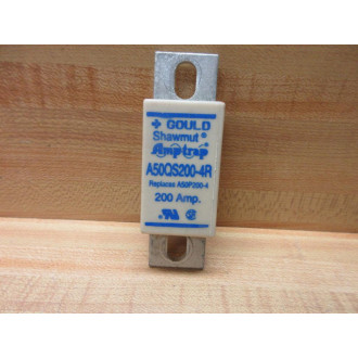 Gould Shawmut Ferraz A50QS200-4R Mersen Fuse A50QS2004R - Used