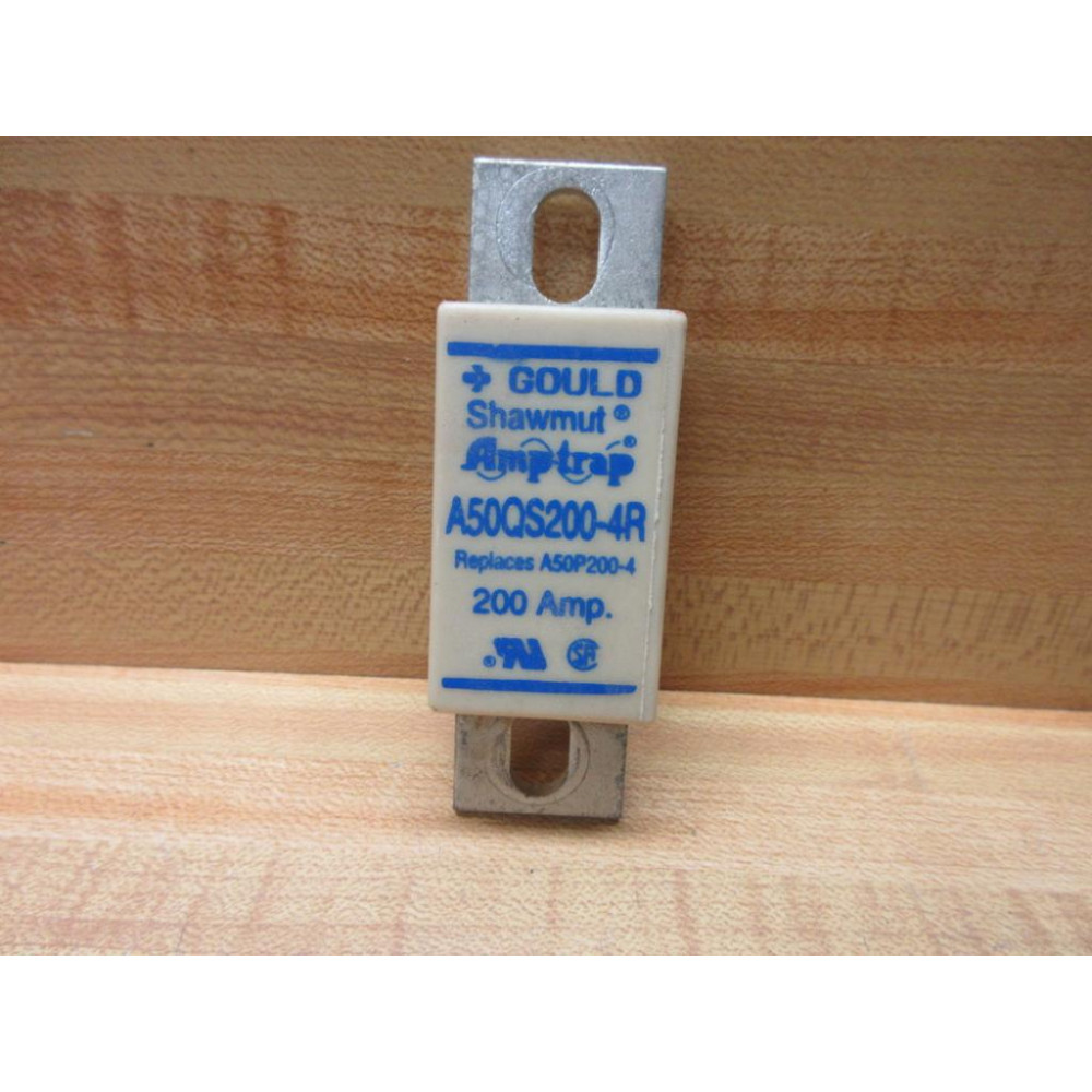 Gould Shawmut Ferraz A50QS200-4R Mersen Fuse A50QS2004R - Used