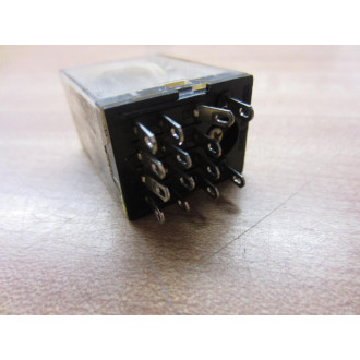 Omron MY4ZN-24V DC Relay MY4ZN24VDC Red Indicator - Used