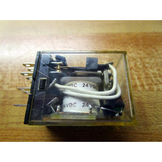 Omron MY4ZN-24V DC Relay MY4ZN24VDC Green Indicator - New No Box