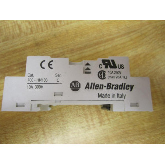 Allen Bradley 700-HN103 Relay Socket 700HN103 Gray - New No Box