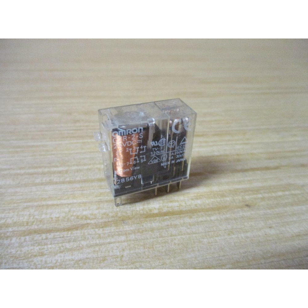 Omron G2R-2-S-24V DC Relay G2R-2-S-24VDC - Used