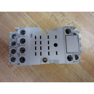 Allen Bradley 700-HN103 Relay Socket 700HN103 Gray Series C - Used