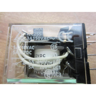 Omron MY4-12VDC Relay MY4-12V DC . - Used
