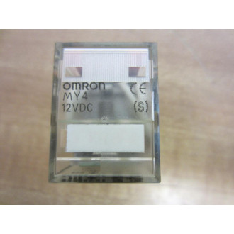 Omron MY4-12VDC Relay MY4-12V DC - Used