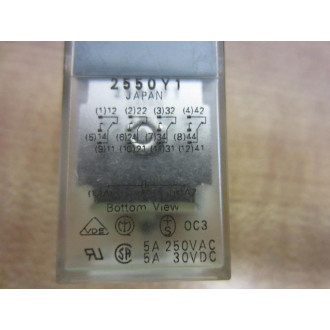 Omron MY4-12VDC Relay MY4-12V DC - Used