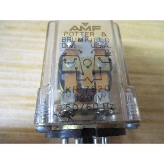 Potter & Brumfield KR-7820-120V Relay KR7820120V - Used