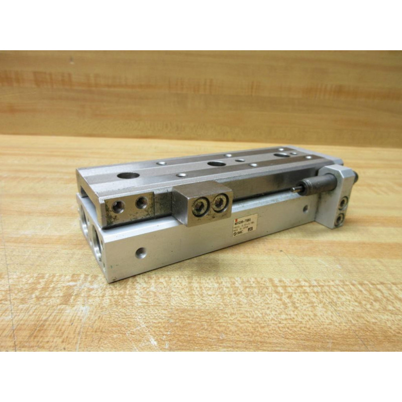 SMC MXQ16-75BS Guided Cylinder MXQ1675BS - Used