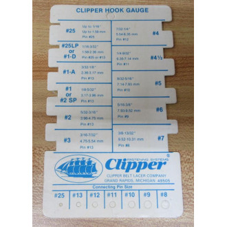 ClipperFlexco 1S6 Belt Fastener 02079 (Pack of 13)