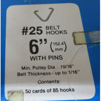 ClipperFlexco 40620 Belt Fastener (Pack of 50)