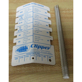 ClipperFlexco 40620 Belt Fastener (Pack of 50)