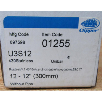 ClippardFlexco U3S12 Belt Fastener 01255 (Pack of 12)