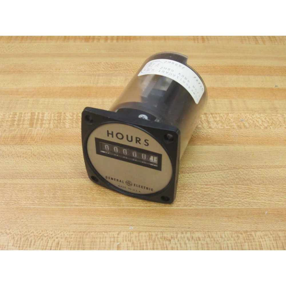 General Electric 50-240611ACAD1 A.C. Hour Time Meter 50240611ACAD1 - New No Box General Electric 50-240611ACAD1 A.C. Hour Time Meter 50240611ACAD1 - New No Box