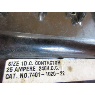 Joslyn Clark 7401-1020-22 Contactor 7401102022 - Used