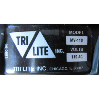 Tri Lite MV-110 Beacon Light MV110 - New No Box